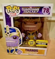 Funko Pop! Marvel Guardians of the Galaxy Thanos Glow in the Dark EE Exclusive