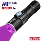 Blacklight Flash Light 365nm 3 Modes USB Charging for Dog Cat Urine Pet Stains