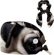 [YTYVAGT] Scrub Caps Women,Scrub Hats Suitable for Women,Puppy Animal Dog Pattern