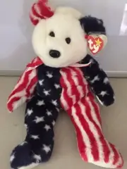 TY Spangle Teddy Bear Beanie Buddy 1999 Stuffed plush