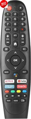 RCKGNTV005 IR Remote Control for Kogan Smart TV Series 9 RT9210 RT9220