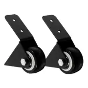 2 Pcs Silent Casters Shopping Work Dresser Drawer Wheels Replacement