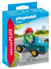 Playmobil Boy with Go Kart Special Plus 5382