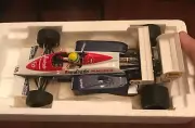 Minichamps Toleman Hart TG184 British GP 1984 - Ayrton Senna 1/18 Scale
