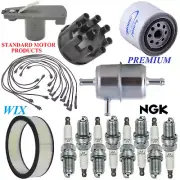 Tune Up Kit Filters Cap Spark Plugs For CHRYSLER NEW YORKER V8; 6.6L 1977-1978 (for: Chrysler)