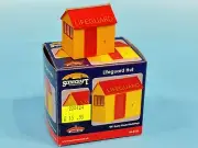 BACHMANN SCENECRAFT 'OO' GAUGE 44-0153 'LIFEGUARD HUT' BUILDING NEW & BOXED