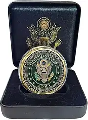 U.S. Army Soldier Military Challenge Coin - Symbol of Honor, Ideal for Military Collectors and Veterans Gift Box