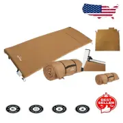 Versatile Closed Cell Foam Camp Pad with Compression Straps – 75" x 24"