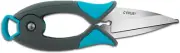 Herb Scissors Garden Herb Shear, Blades with Safety Lock, Blue Gray