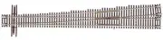 Atlas N Scale Code 55 #10 Left-Hand Turnout/Switch Model Train Track