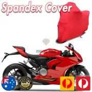 Spandex Motorcycle Cover Protector For DUCATI Motor Bike Softline RED XL