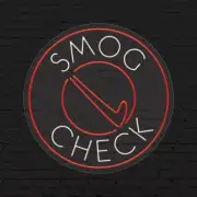 Smog Check Sign for Business Displays | LED Flex Neon | 26"W x 26"H x 1"D