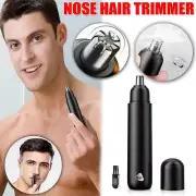 Men Nose Hair Trimmer with Batteries Nose Ear Hair Trimmer For Men Eyebrow Beard