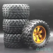 1/10 Rc Monster Truck Alloy Wheels Tires for Kyosho Losi Hpi Thunder tiger