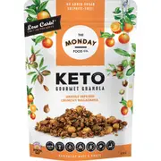 The Monday Food Co. Keto Gourmet Granola Orange Infused Crunchy Macadamia 800g