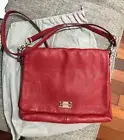 OROTON Genuine Red Leather Meyer Hobo Bag Handbag NEW $595