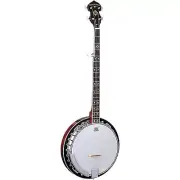 Oscar Schmidt OB5 5-String Closed Back Bluegrass Banjo, Natural