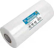 Industrial Grade (Pack of 1) 18" x 1500Ft Pallet Stretch Wrap Rolls | 80 Gauge Thickness Shrink Wrap Roll for Hand Use | 800% Strechable | Heavy Duty Shrink Film for Industrial Strength & Protection