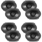 Pioneer 6x8" 2-Way Car Speakers, 250W Max Power, 92dB Sensitivity (8 Qty)