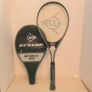 Vintage New Dunlop McEnroe Pro L5:L4 5/8 Cover Grip Sealed Tennis Racket
