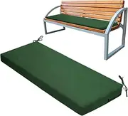 Ungtyb Waterproof Bench Cushion, Outdoor Bench Cushion,Outdoor Waterproof Swing Cushion | Furniture Chair Cushion, Soft Sofa Cushion, Litter Replacement