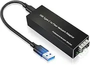Snblzhef USB-C to SFP Gigabit Ethernet Adapter USB3.0 Type-C to 100/1000Base-X SFP Network Card