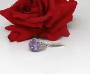 Sterling Silver NWT Bella Luce Simulated Diamond Ring Size 10 10.5g CAT RESCUE