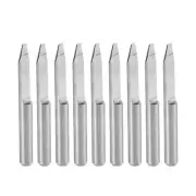 1/8" Shank 1.2mm Tip 30 Degree Carbide Wood Engraving Bit CNC Router Tool 10pcs