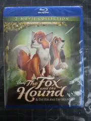 The Fox And The Hound Disney 2 Movie Collection Blu-Ray + Digital HD New