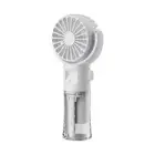 Portable Fan Mini Handheld Humidifier Fan USB Rechargeable for Outdoor Travel Ha
