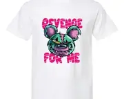 Revenge for Me Pig Face Shirt Humorous Pig Design T-Shirt