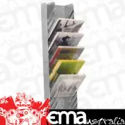 Pit Pal PIT-149CD Aluminium 15 Cd Storage Rack 20"H X 6.25"W X 2.75"D