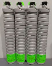 Premium Rosetta Compatible Black Toner Bundle of 4 for Ricoh MICR ProMark 8300