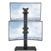 Vertical Dual Monitor Stand, Stack Two Screens up to 32 inches,17.6 Lbs, Free...