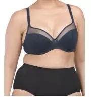 Chantelle Full Figure Chic Essential Bra 36F/36DDD NWT