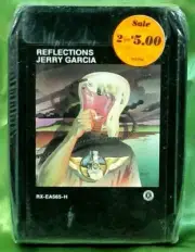 Rare Sealed Rock 8 Track Rock Tape: Jerry Garcia - Reflections - Round Records