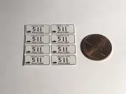 1/18 scale Manitoba Vintage Auto license plate decals for your r/c cars & trucks