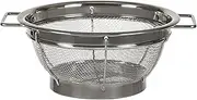 MASTERPRO Deluxe Mesh Colander w Handles Small, Stainless Steel, MPCOLANDERSML