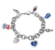 Newcastle Knights NRL Charm Bracelet Team Logo Charms Jewellery