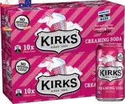 Creaming Soda Soft Drink 375ml Cans Pack of 20 Refreshing Fizzy Beverage