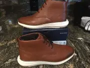 NEW $220 Mens Cole Haan Grand Remix Chukka Boots, size 11