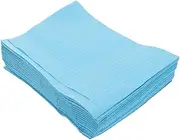 Ipetboom 125Pcs Nail Art Practice Mat Disposable Clean Pad for Manicure Table Protects Surface From Makeup Polish Damage Easy to Carry Fold for Home Salon Use