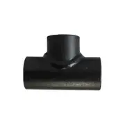 Equal Tee Black Steel Pipe Fittings - BSP Thread