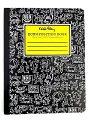Keith Haring ECOmposition Book (Composition Style Journal) Lined 9.75” x 7.5”