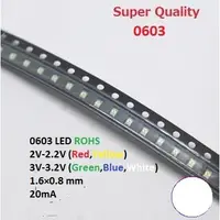 在飛比找蝦皮購物優惠-0603 白色白色 LED SMD 超高品質