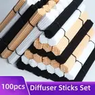 100Pcs Reed Diffuser Sticks Set 3mm 8inch Fiber Reed Diffuser Sticks Fragrance f