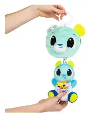 [LAMAZE] 3 in 1 Surprise Plush Bear Stroller Clip And Go Play Toy