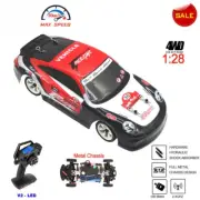 1:28 4WD 2.4G Mini RC Racing Car High Speed Off-Road Drift Toys Alloy Vehicle