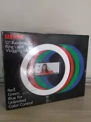 Tocad - Sunpak Rainbow Ring Light Vlogging Kit [VL-LED144-12RGB]