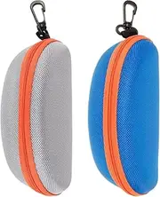 [LIGIGWASH] Eva Fabric Folding Glasses Case Nose Clip Goggle Case for Sunglasses Travel Organizer